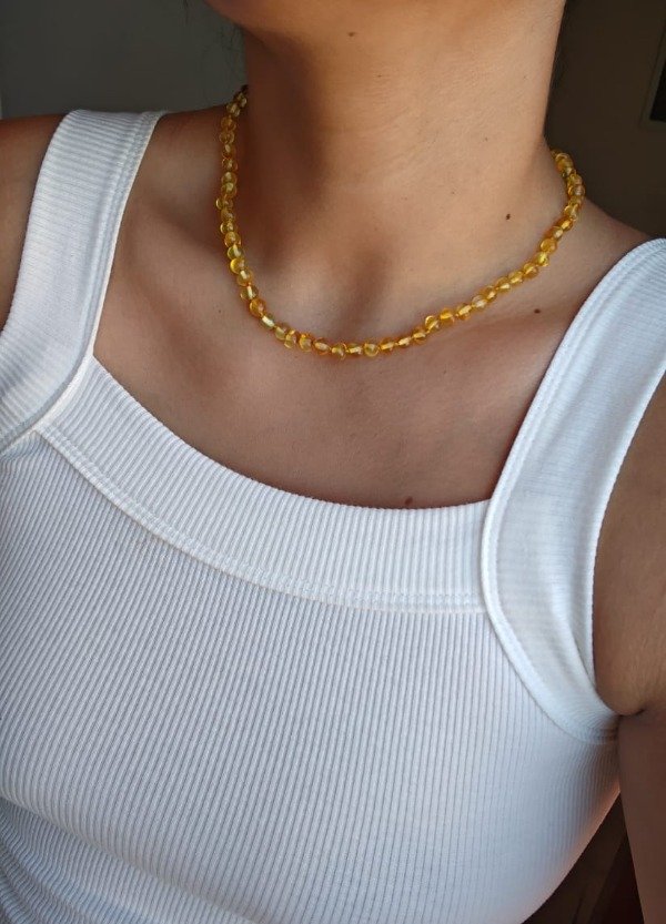 Producto - COLLAR MIEL. 45CM. ÁMBAR BÁLTICO IMPORTADO