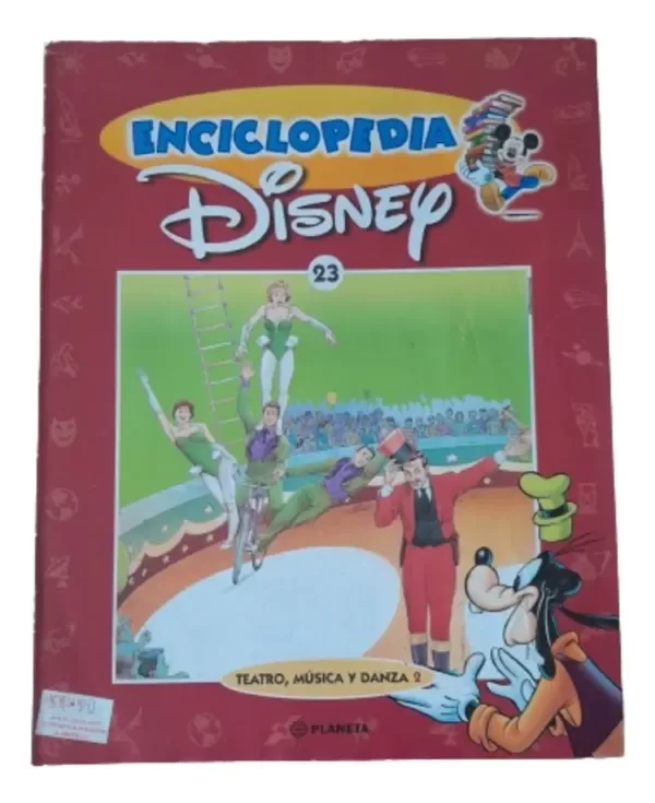 Producto - Enciclopedia Disney Editorial Planeta Fasciculo 23 (usado)