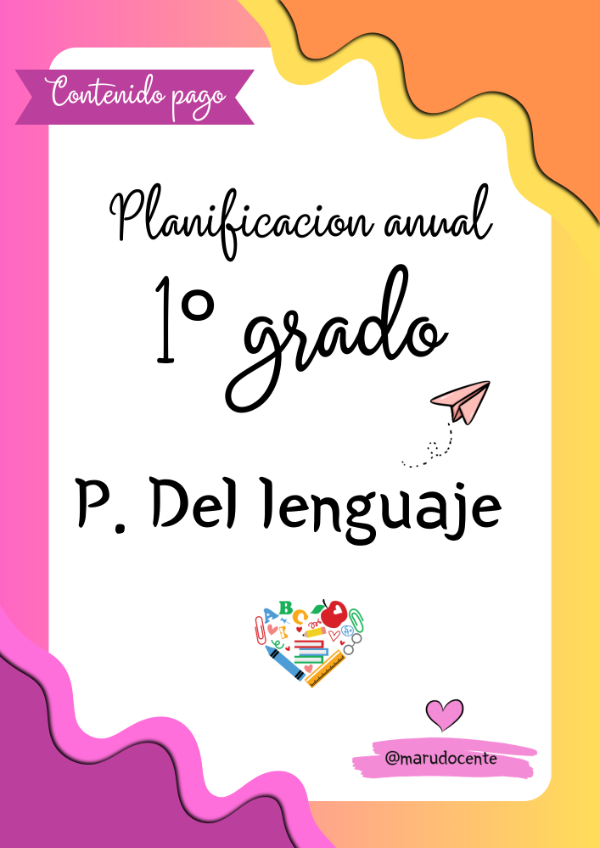 Producto - ANUAL PDL - PRIMER GRADO