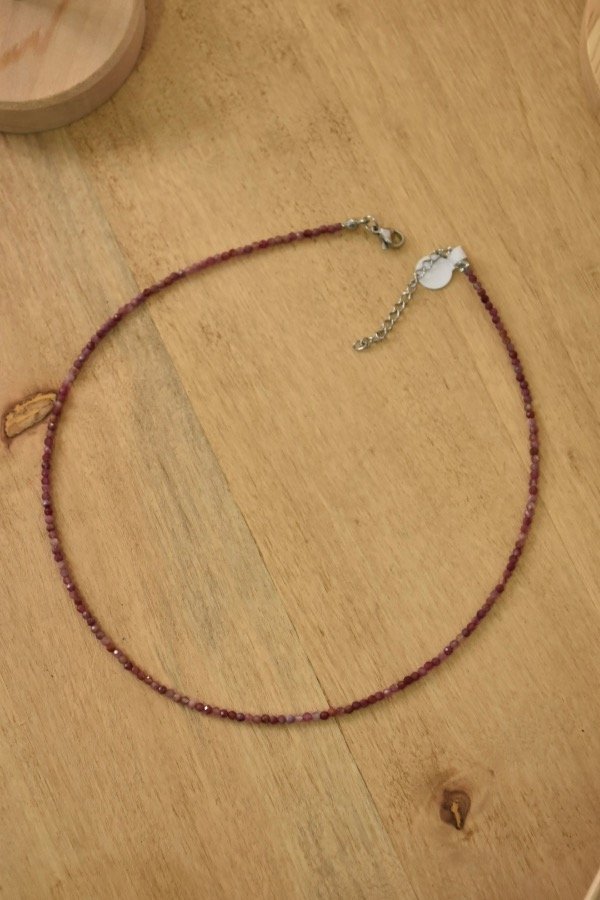 Producto - Collar turmalina sandía