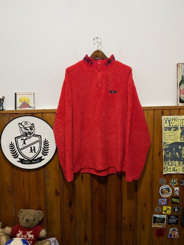 Producto - TOMMY JEANS POLAR ZIP SPELL OUT (XXL)