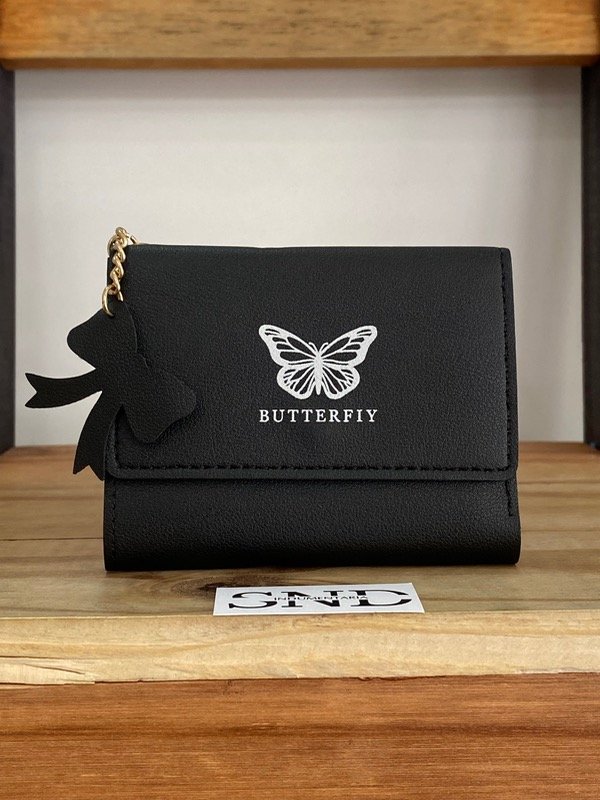Producto - Billetera Pocket MARIPOSA - NEGRA