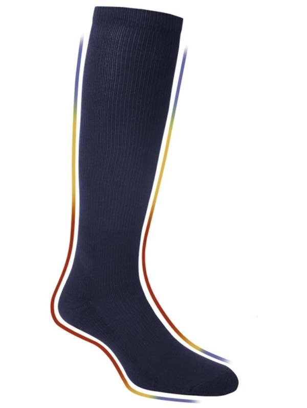 Producto - Media de Vestir Hombre Algodon Compresión 15-20 Mmhg Dufour