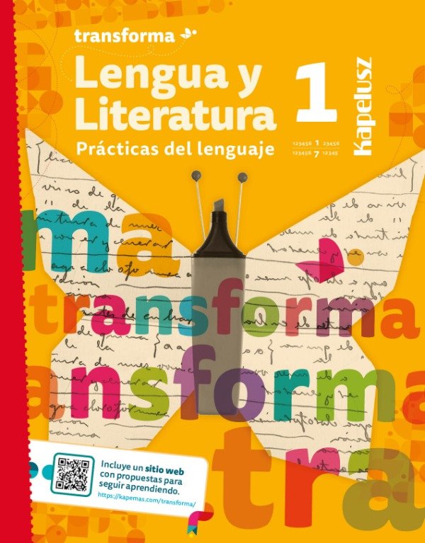 Producto - LENGUA Y LITERATURA 1 - TRANSFORMA
