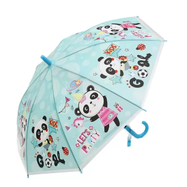 Producto - Paraguas Infantil Estampado Divertido Trendy Color Agua Diseño De La Tela Ositos