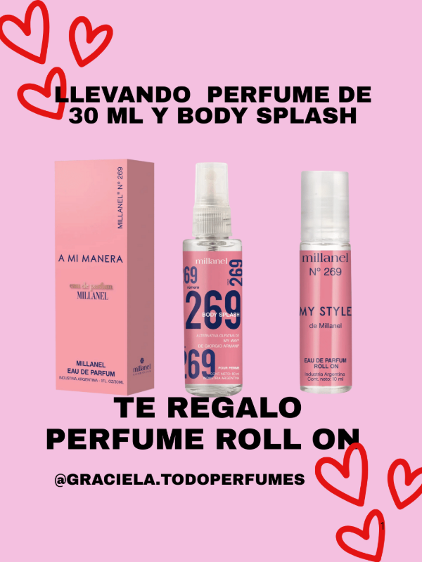 Producto - COMBO PERFUME  ALT DE MY WAY DE ARMANI 30 ML Y BODY SPLASH  CON ROLL DE REGALO
