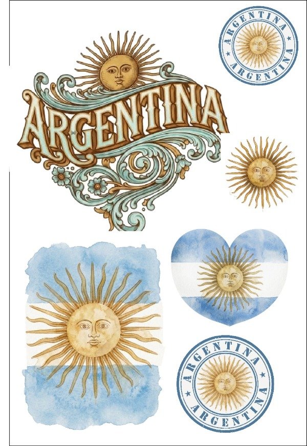Producto - ESTAMPA Plancha Argentina 108