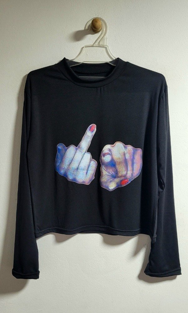 Producto - Manga larga medio cuello Fuck You - 2