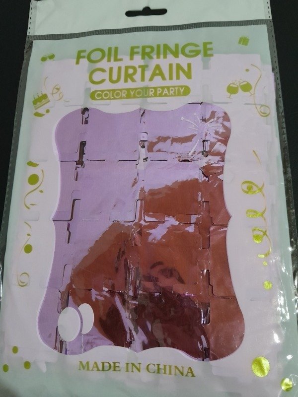 Producto - Cortina a cuadros chicos rosa
