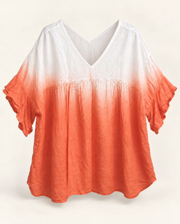Producto - Blusa Camisola Escote en V Degrade/ Batik - 6