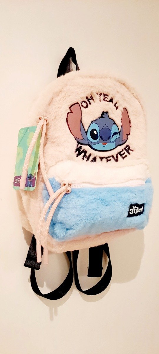 Producto - Mochila Stitch rosa con celeste