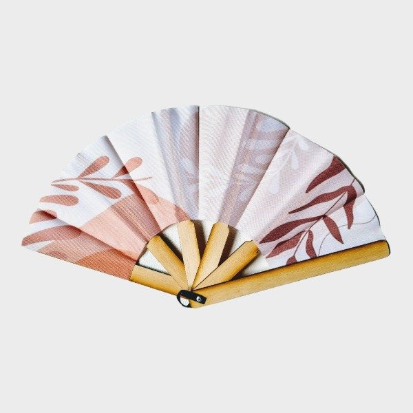 Producto - Abanico flores Camel