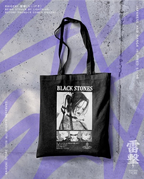 Producto - Totebag Black Stones