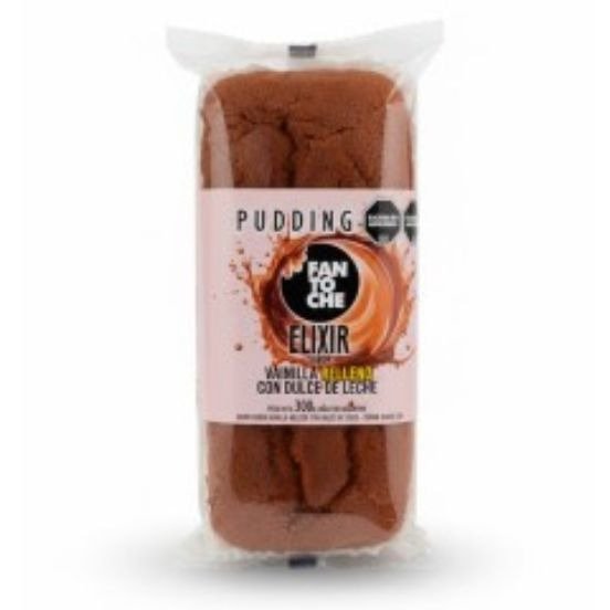 Producto - Pudding de Vainilla Relleno de Dulce de Leche x300grs (Fantoche)