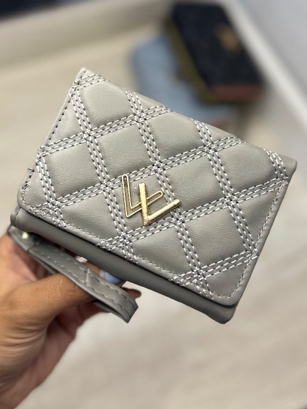 Producto - Billetera chica vv gris