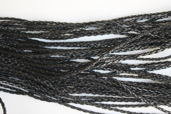 Producto - Cuero Trenzado Negro