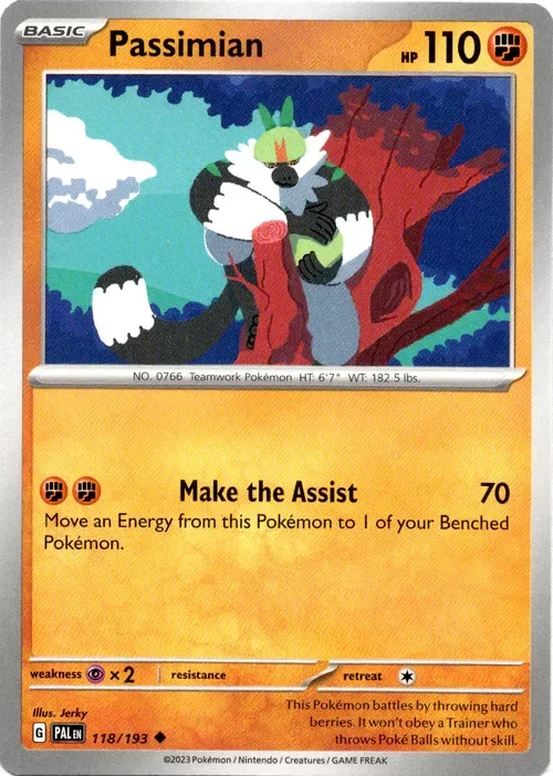 Producto - Passimian - 118/193 - Paldea Evolved