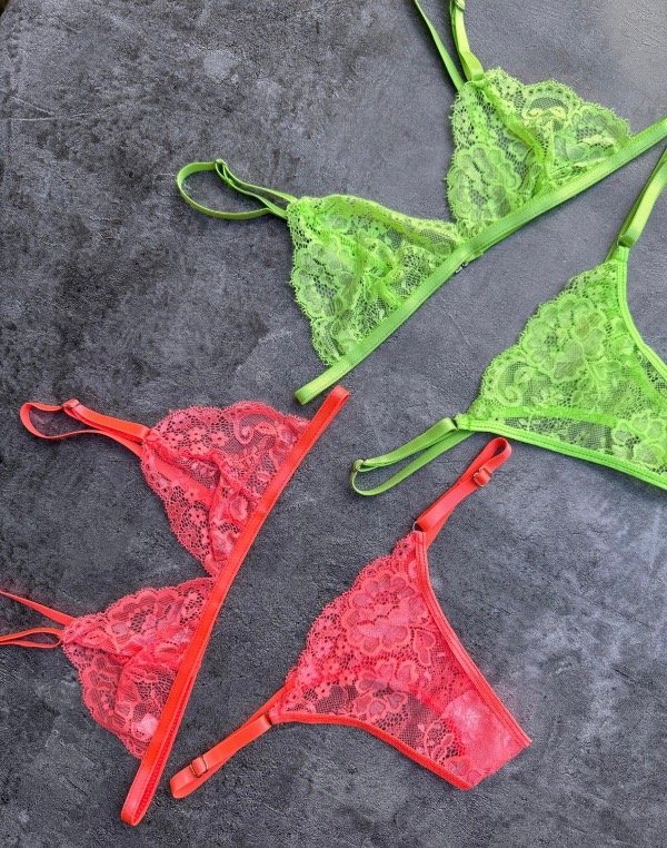 Producto - Conjunto Sophia Verde Flúor