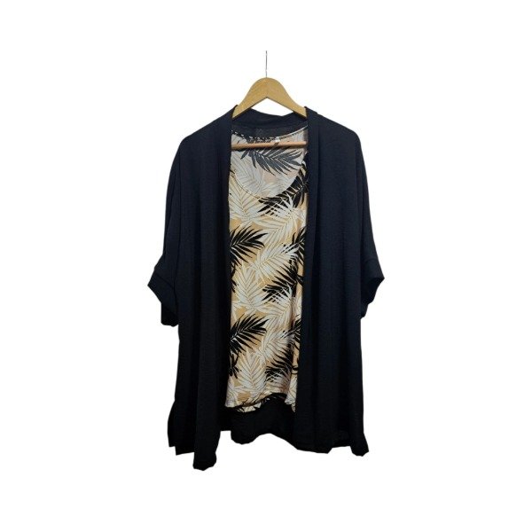 Producto - Kimono Crepe y Muscu Seda Fría. Talle 7-8