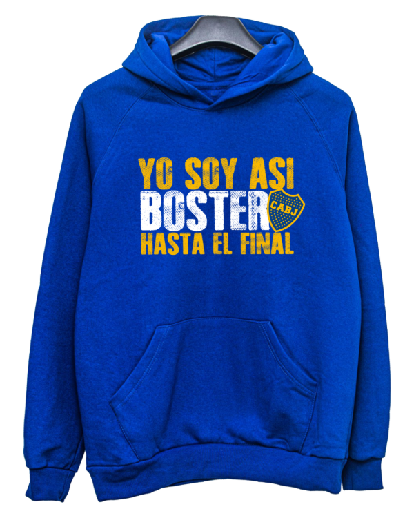 Producto - BUZO BOSTERO HASTA EL FINAL + PILUSO DE REGALO