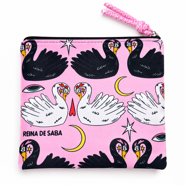Producto - Pouche sublimado cisnes