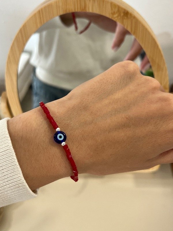 Producto - Pulsera cubo ojito turco - 0