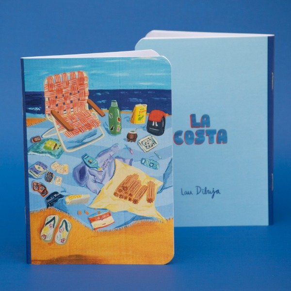 Producto - Cuaderno ilustrado La Costa - grande (a5)