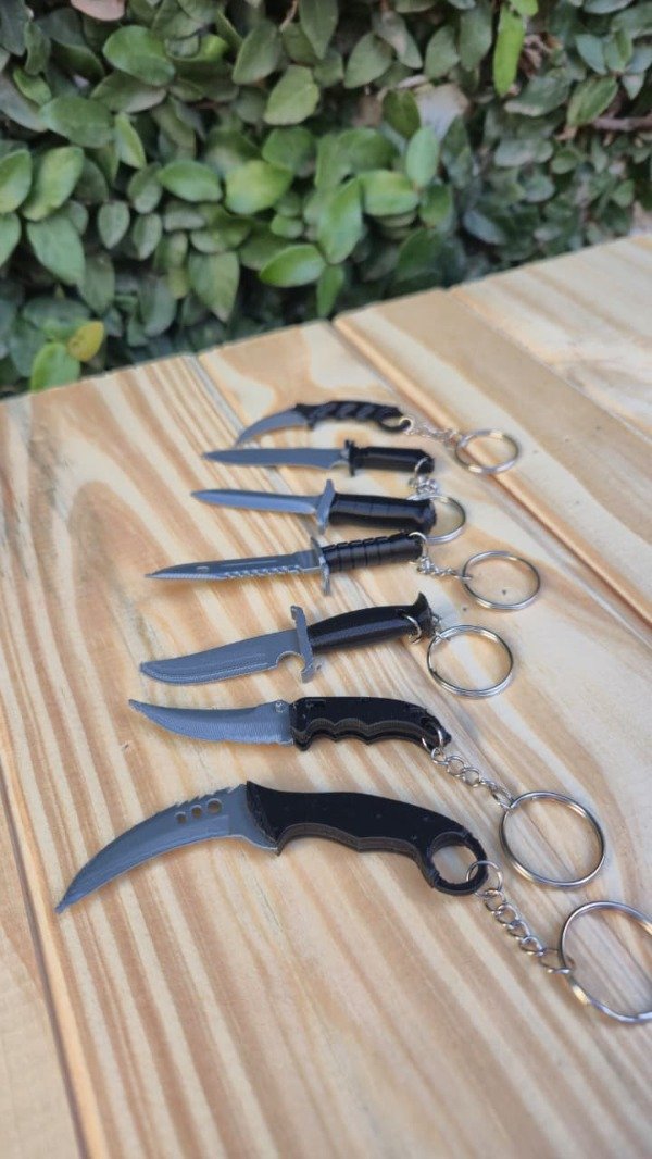 Producto - Llaveros cuchillos