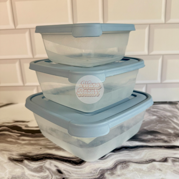 Producto - Tuppers Cuadrados x3