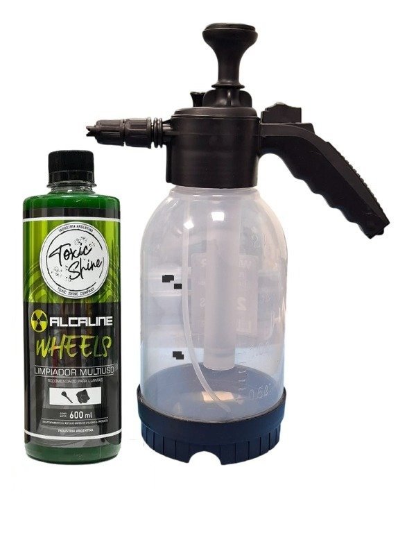 Producto - COMBO TOXIC SHINE LIMPIA LLANTA PASARUEDA Y MOTOR