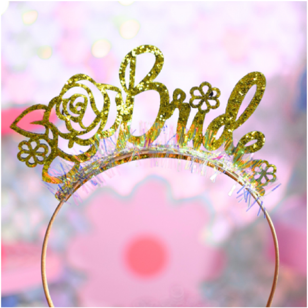 Producto - Vincha Glitter Bride