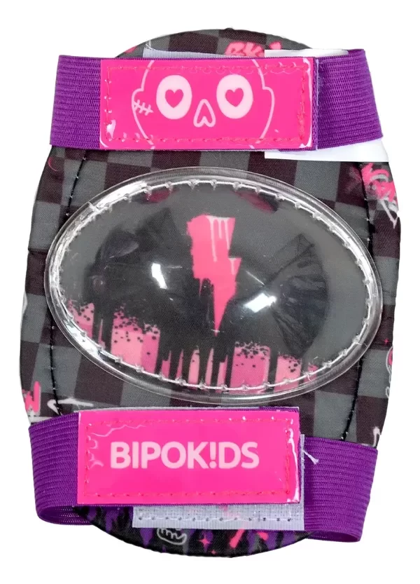 Producto - Kit de Protección Codera Rodillera y Muñequera Modelo Rosa y Negro - 5
