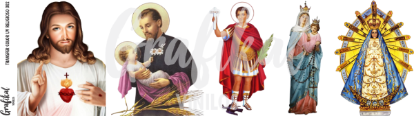 Producto - Transfer Color UV Religioso 002