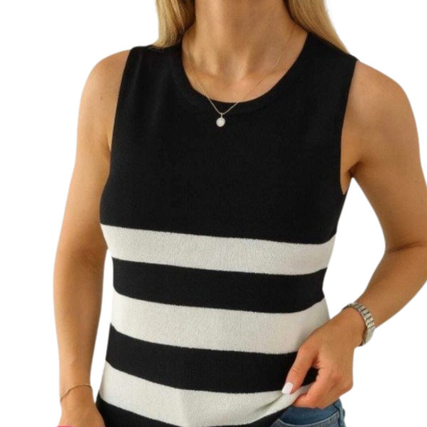 Producto - Musculosa premium doble hilo Negra