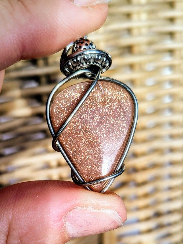 Producto - Piedra de la Luna Melocotón mediana