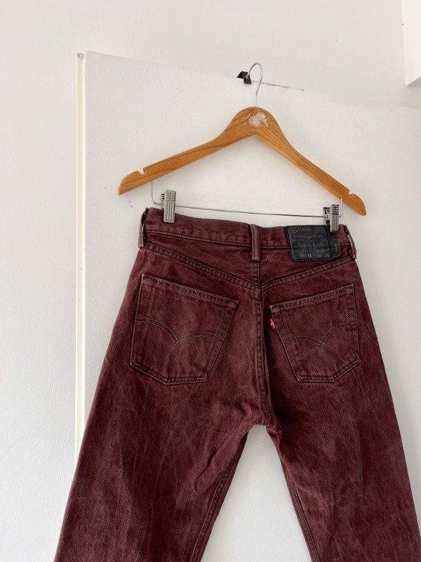 Producto - Jean Levi's 501 Bordeaux - 7