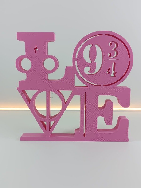 Producto - Cartel Harry Potter Love 9 3/4 (Escritorio)