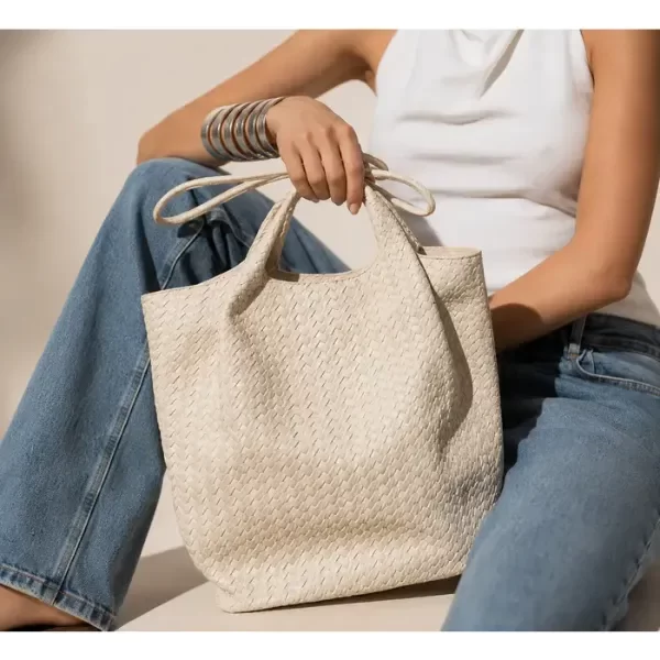 Producto - Cartera shopper trenzada - 0