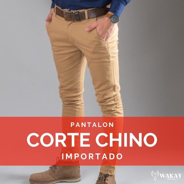 Producto - Pantalón importado corte chino