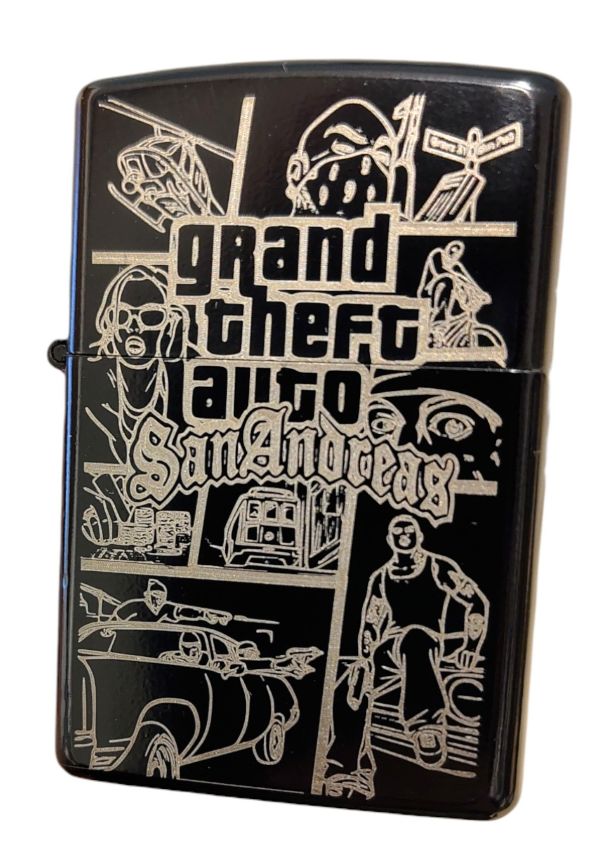 Producto - ENCENDEDOR RECARGABLE A BENCINA GTA SAN ANDREAS