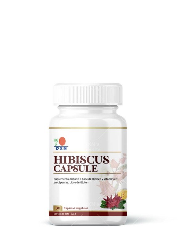 Producto - Cápsulas Hibisco (30 unidades)