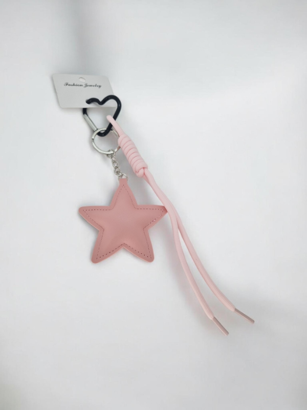 Producto - Llavero estrella inflada + nudo color 2026