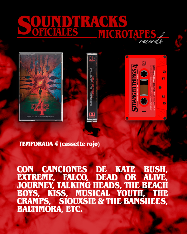 Producto - STRANGER THINGS SOUNDTRACK OFICIAL TEMPORADA 4