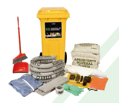 Producto - KITS PARA CONTROL DE DERRAMES 240-120-100 lts
