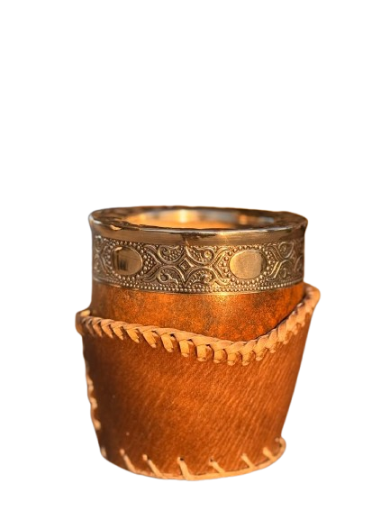 Producto - Mate Imperial de Alpaca y Base de Cuero