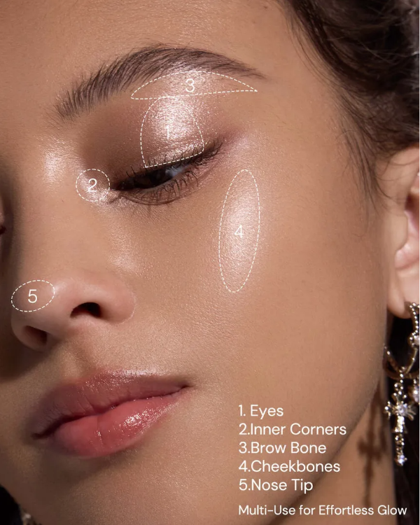 Producto - Flower Knows  Knight Unicorn Eyeshadow Palette and Charm 2 Colores - 5