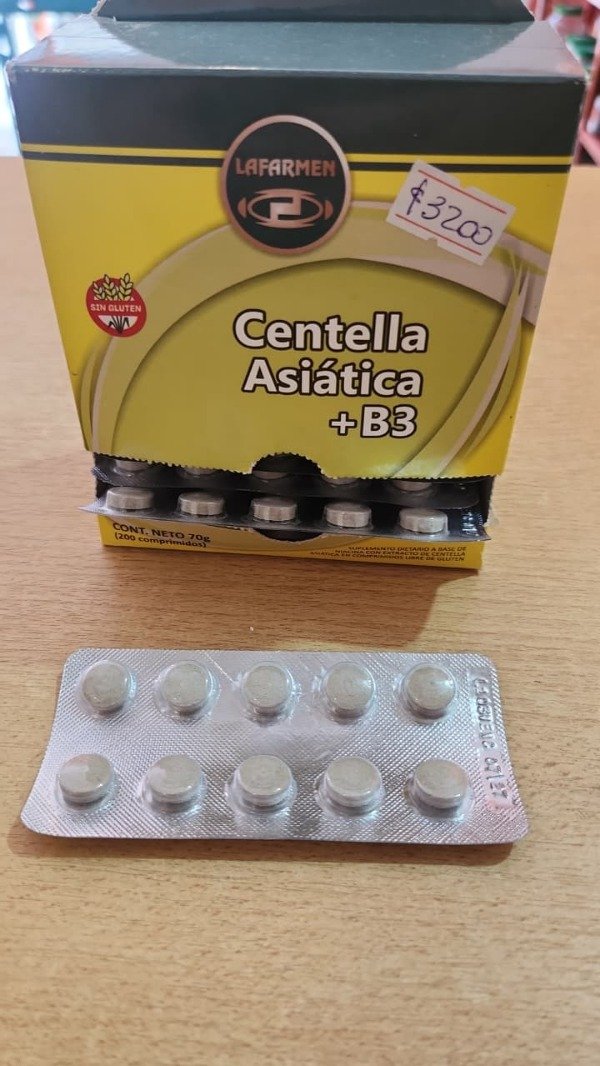 Producto - Tableta Centella Asiatica