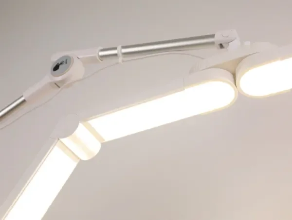 Producto - Lampara Luz Medialuna - VISION PRO LED con control magnetico - Blanco-Negro - 2