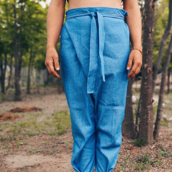 Producto - Cruzado Denim Celeste