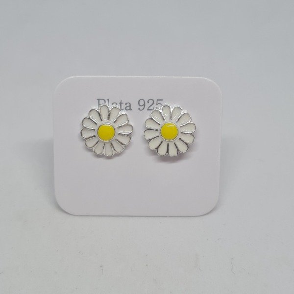 Producto - Aros margarita plata